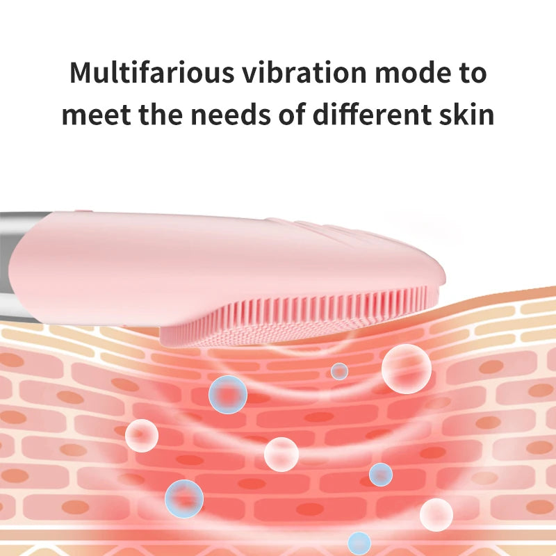 LumaSkin™ Electric Face Cleansing Brush Sonic Electric Facial Cleanser Brush