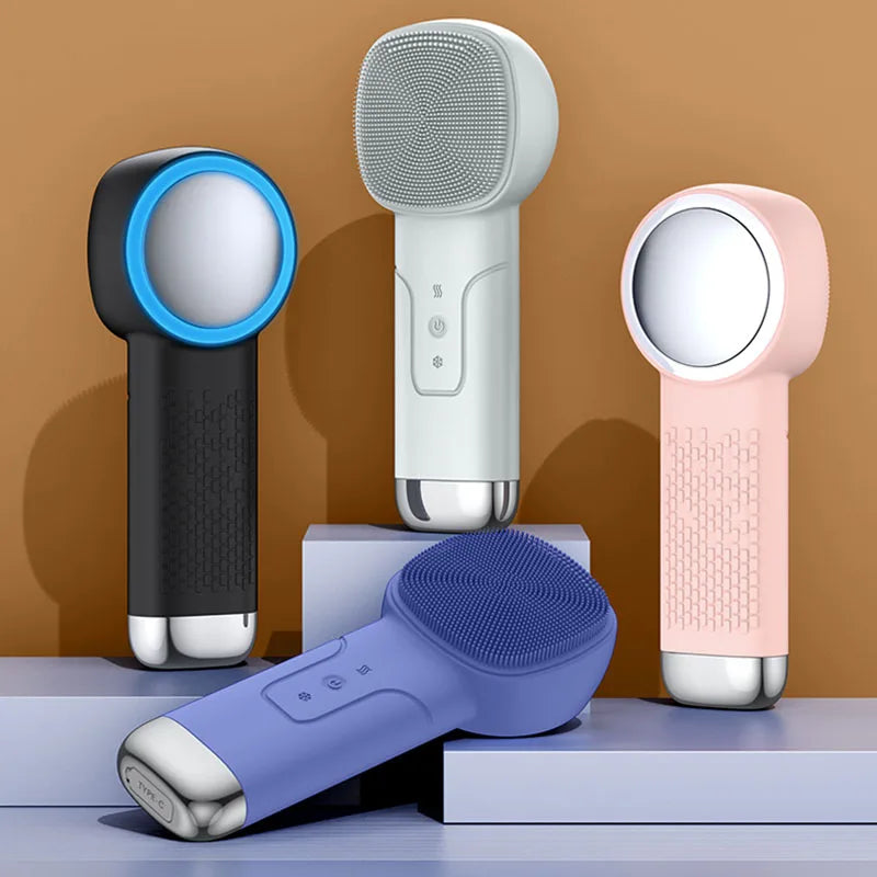 6 in 1 LumaSkin™ Sonic Facial Cleansing Brush with Thermal Function