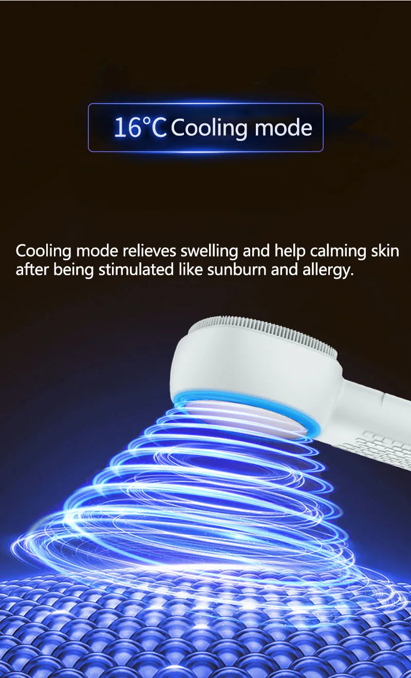 6 in 1 LumaSkin™ Sonic Facial Cleansing Brush with Thermal Function