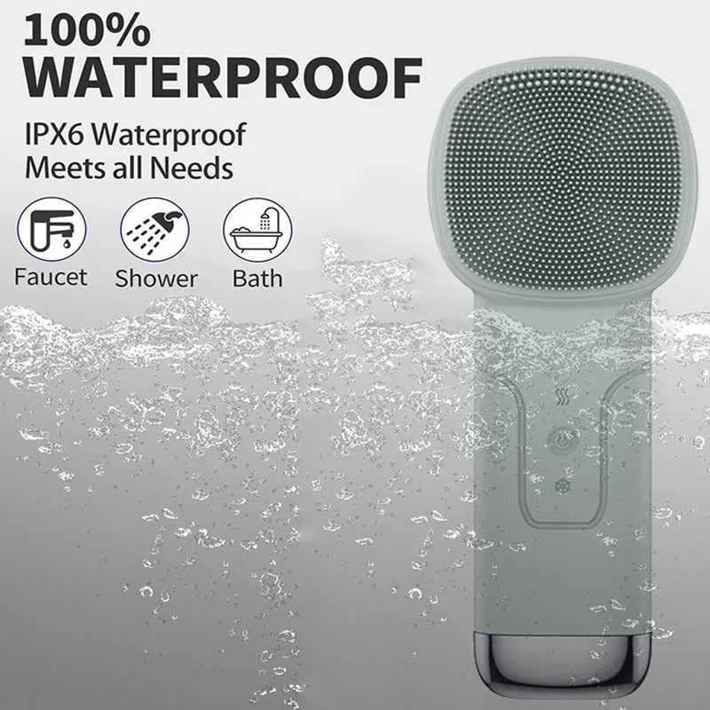 6 in 1 LumaSkin™ Sonic Facial Cleansing Brush with Thermal Function